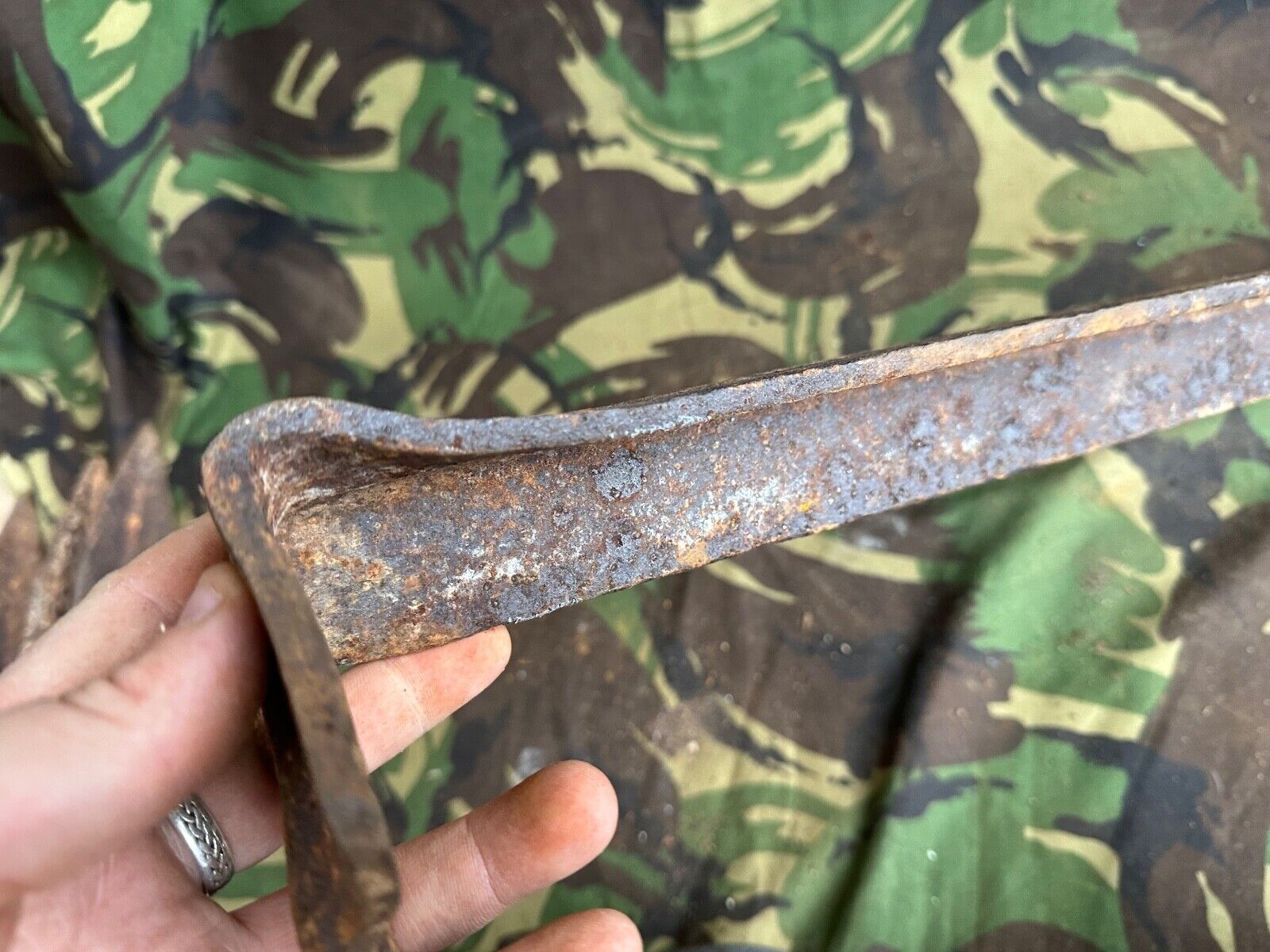 Original WW2 German Army Flak / Artillery Cannon Field Recoil Peg - The Militaria Shop