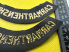 Original WW2 British Home Front Civil Defence Carmarthenshire Shoulder Titles - The Militaria Shop