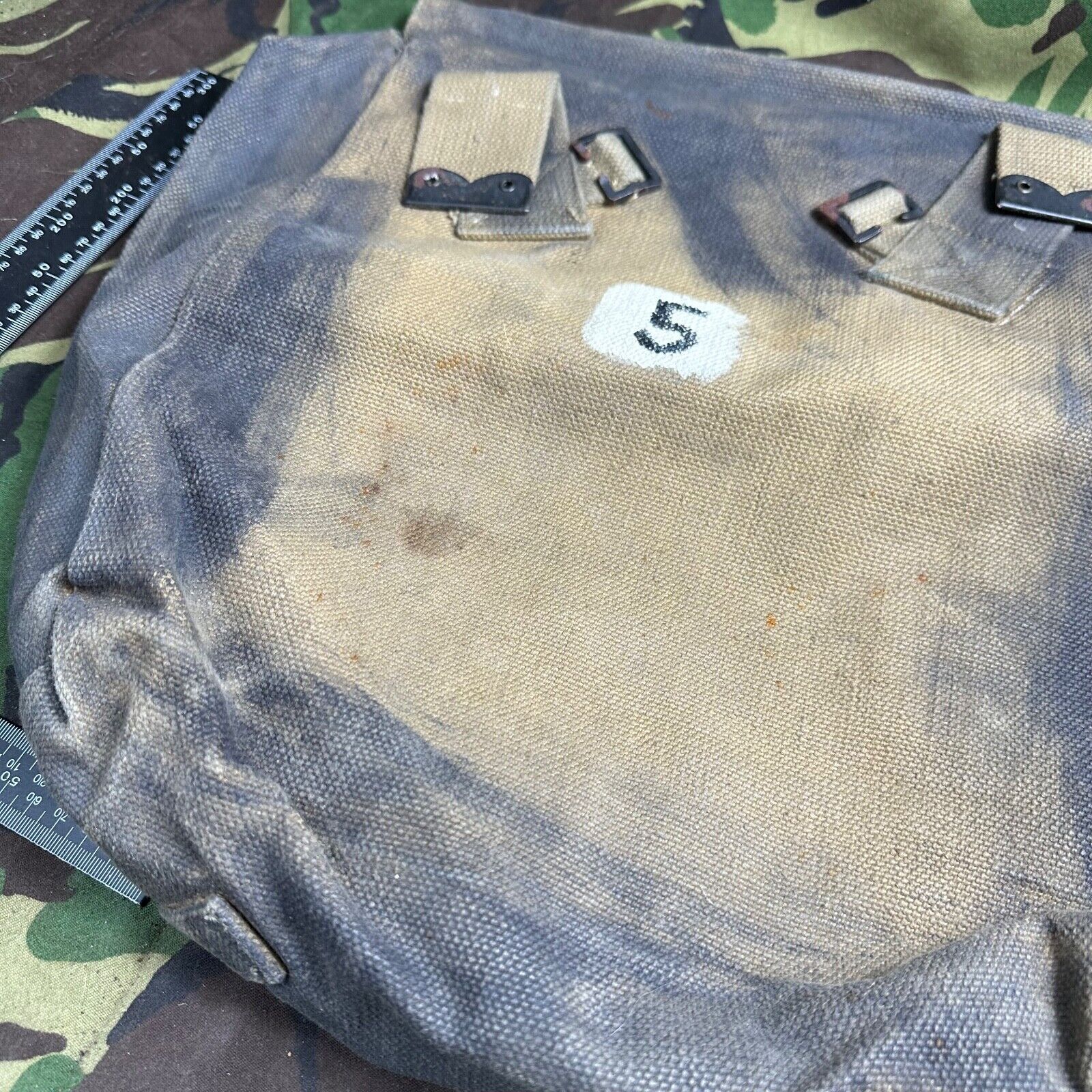British Army / RAF 37 Pattern Large Pack - WW2 Pattern -Used Condition Original - The Militaria Shop