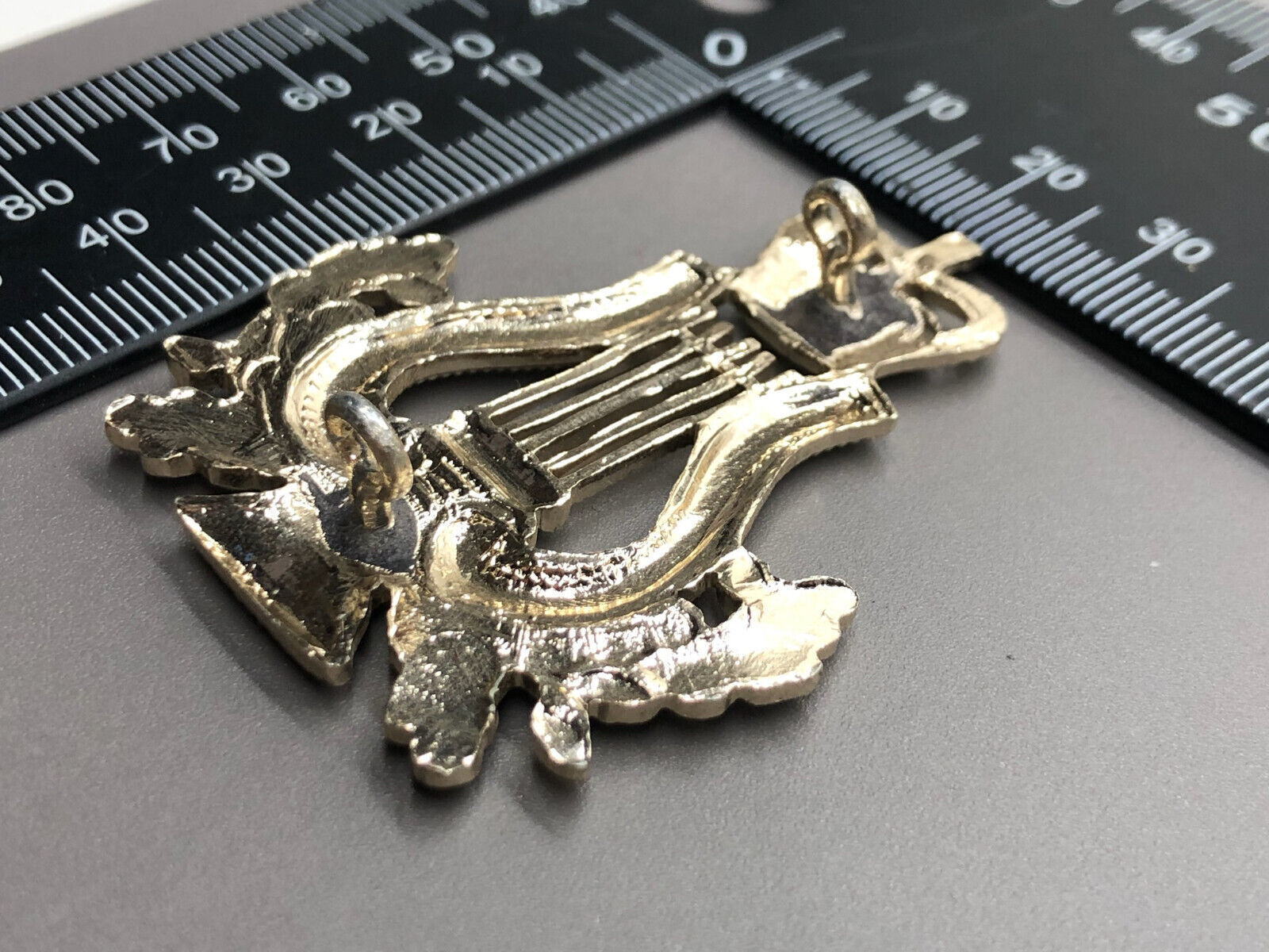 Genuine British Army Musicians / Bandsmans Cap Badge - The Militaria Shop
