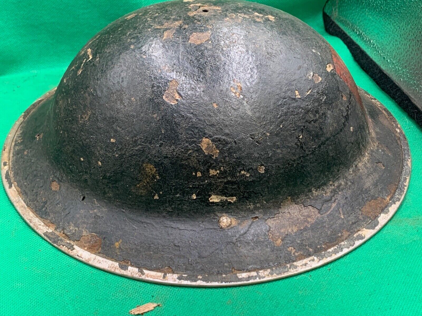 British Army Mk2 Brodie Helmet - Original WW2 - South African Manufactured - The Militaria Shop