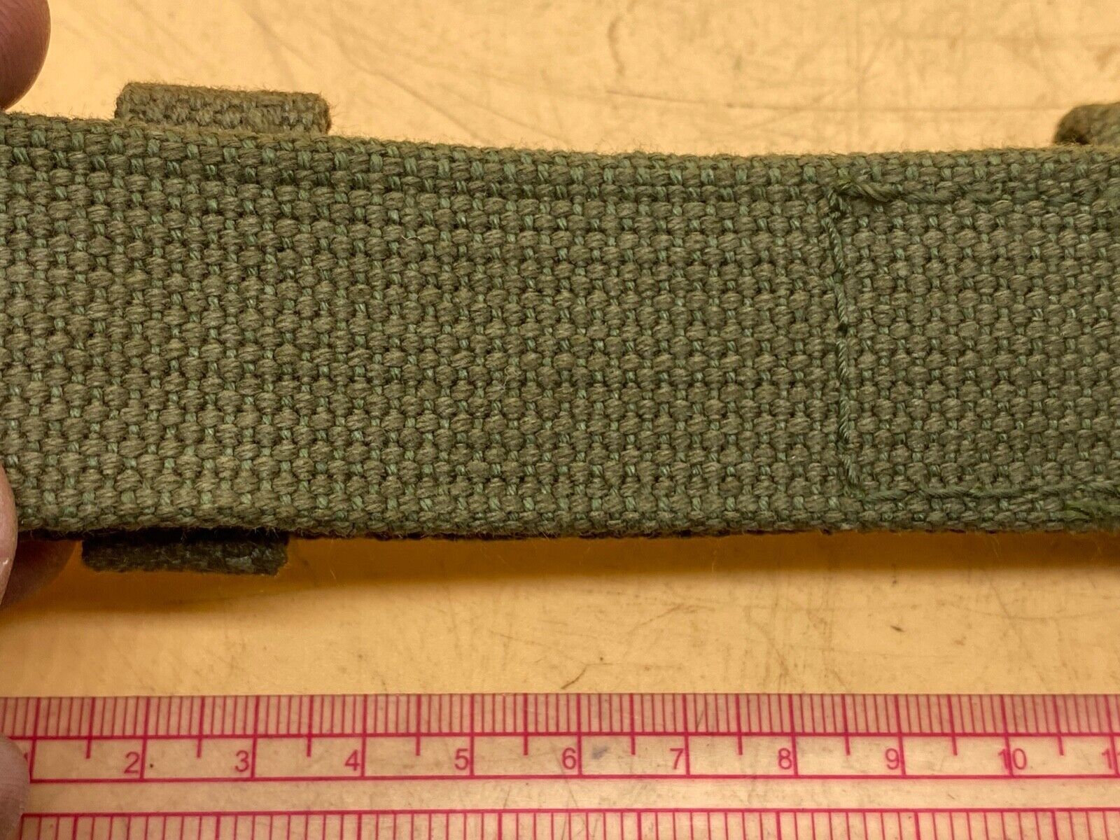 WW2 British Army 44 Pattern Webbing No 4 Frog. 1 x Mint Unissued Condition. - The Militaria Shop