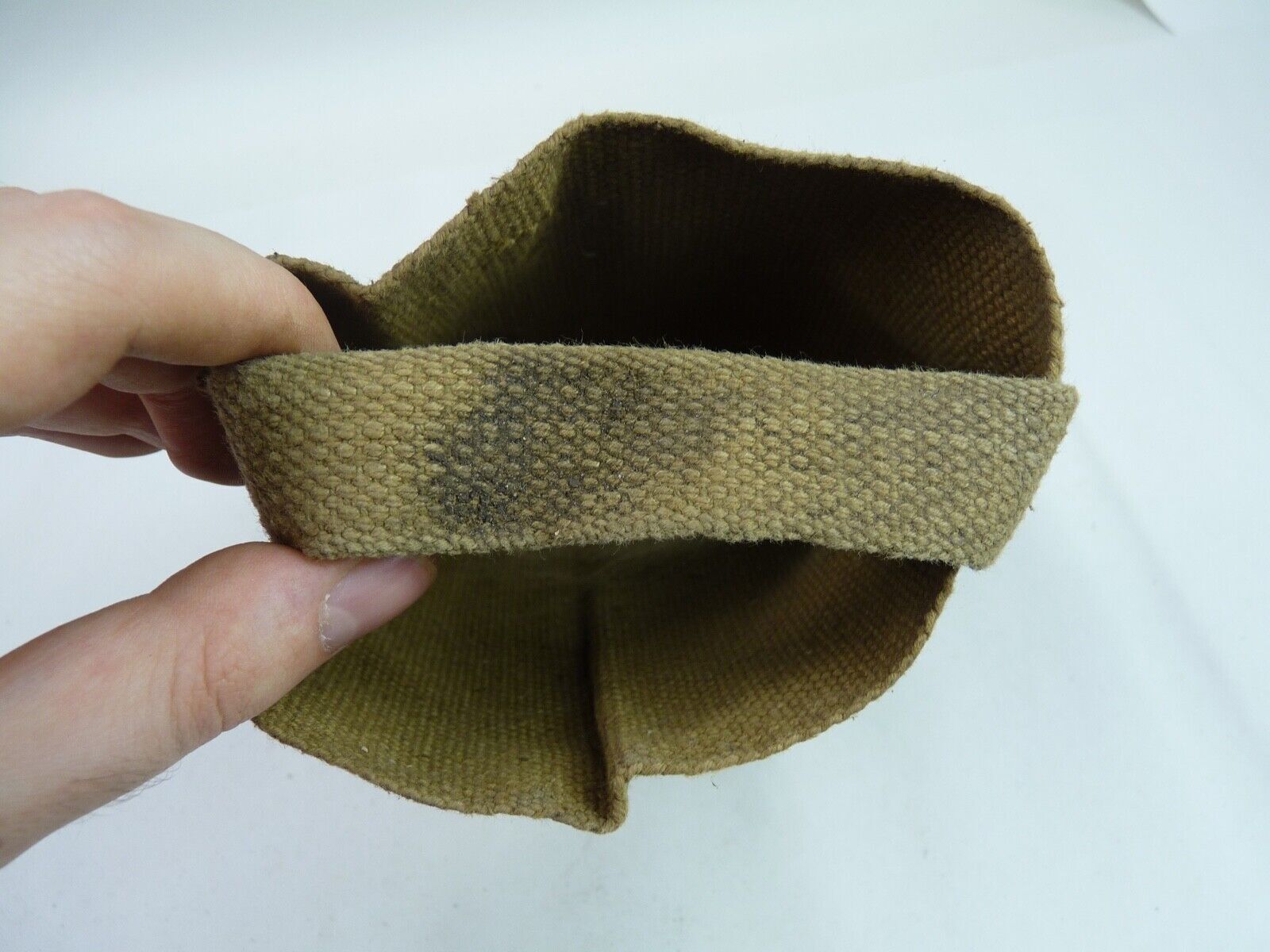 Original WW2 British Army Soldiers Water Bottle Carrier Harness - Dated 1942 - The Militaria Shop
