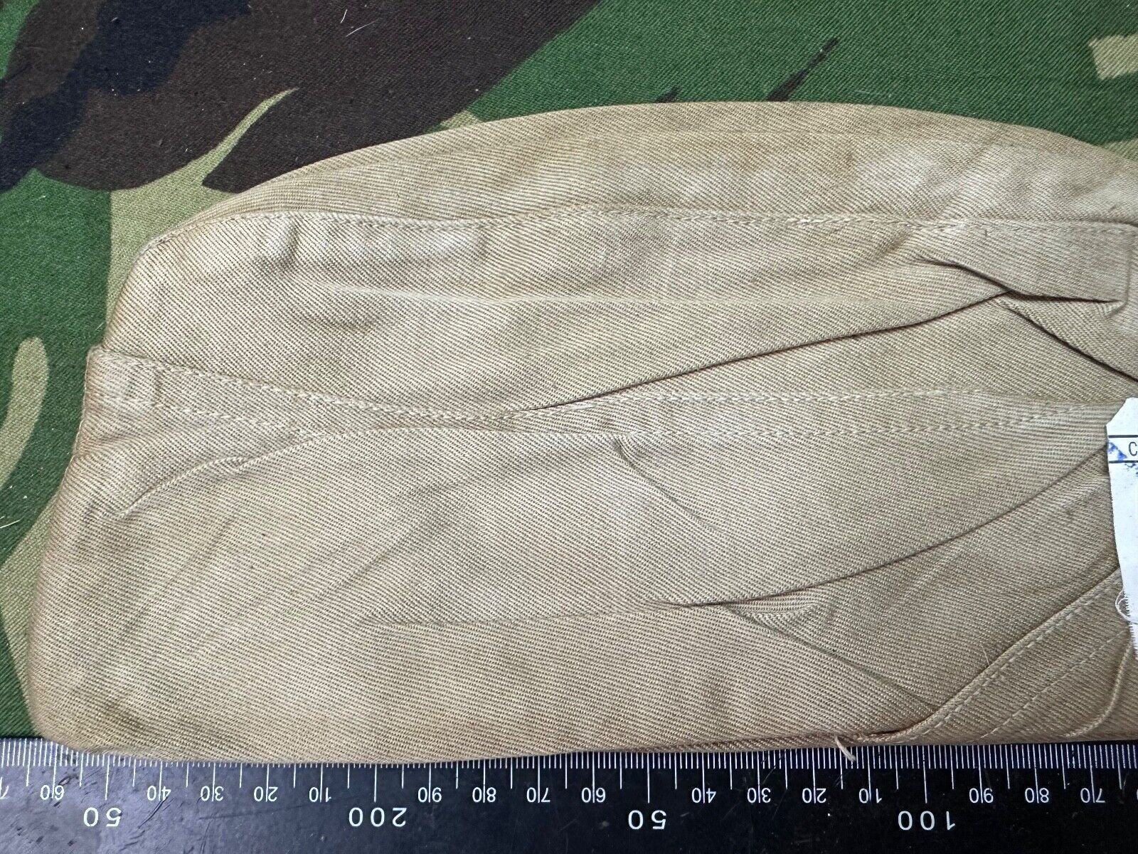 Original WW2 US Army Garrison Side Cap Hat - Old Stock - Combat Servicable - The Militaria Shop