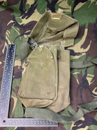 Original WW2 British Army Soldiers Assault Gas Mask Bag - The Militaria Shop