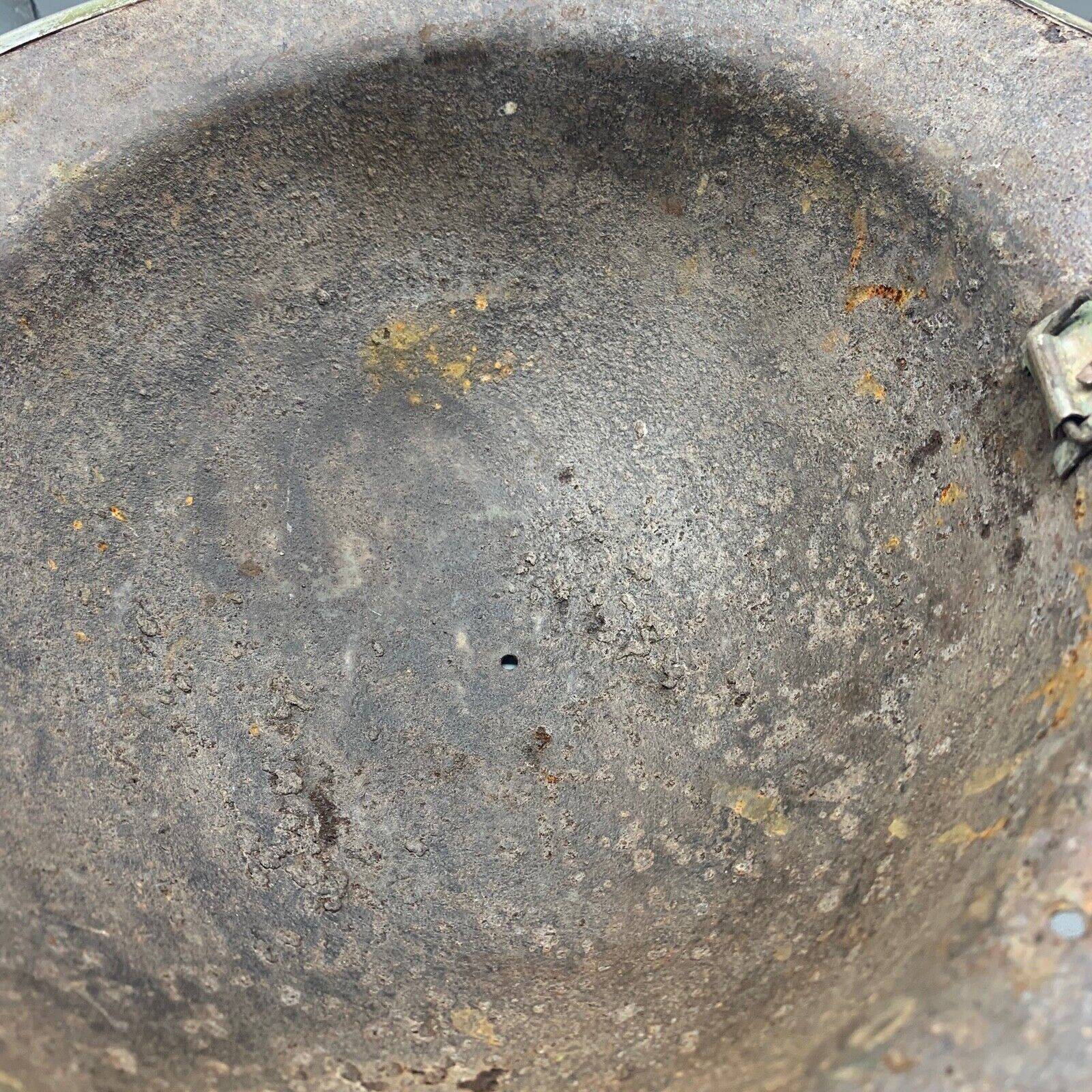 Original WW2 South African Army Mk2 Brodie Helmet - British Style Combat Helmet - The Militaria Shop