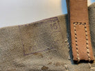 A canvas 1915 pattern Bulgarian Army issue pick-axe head cover. Good condition. - The Militaria Shop