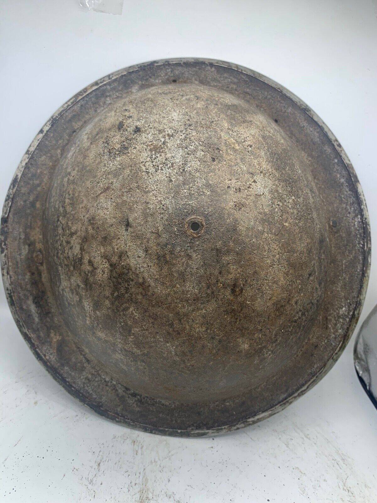 Original WW2 South African Army Mk2 Brodie Helmet - British Style Combat Helmet - The Militaria Shop