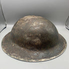 Original WW2 South African Army Mk2 Brodie Helmet - British Style Combat Helmet - The Militaria Shop