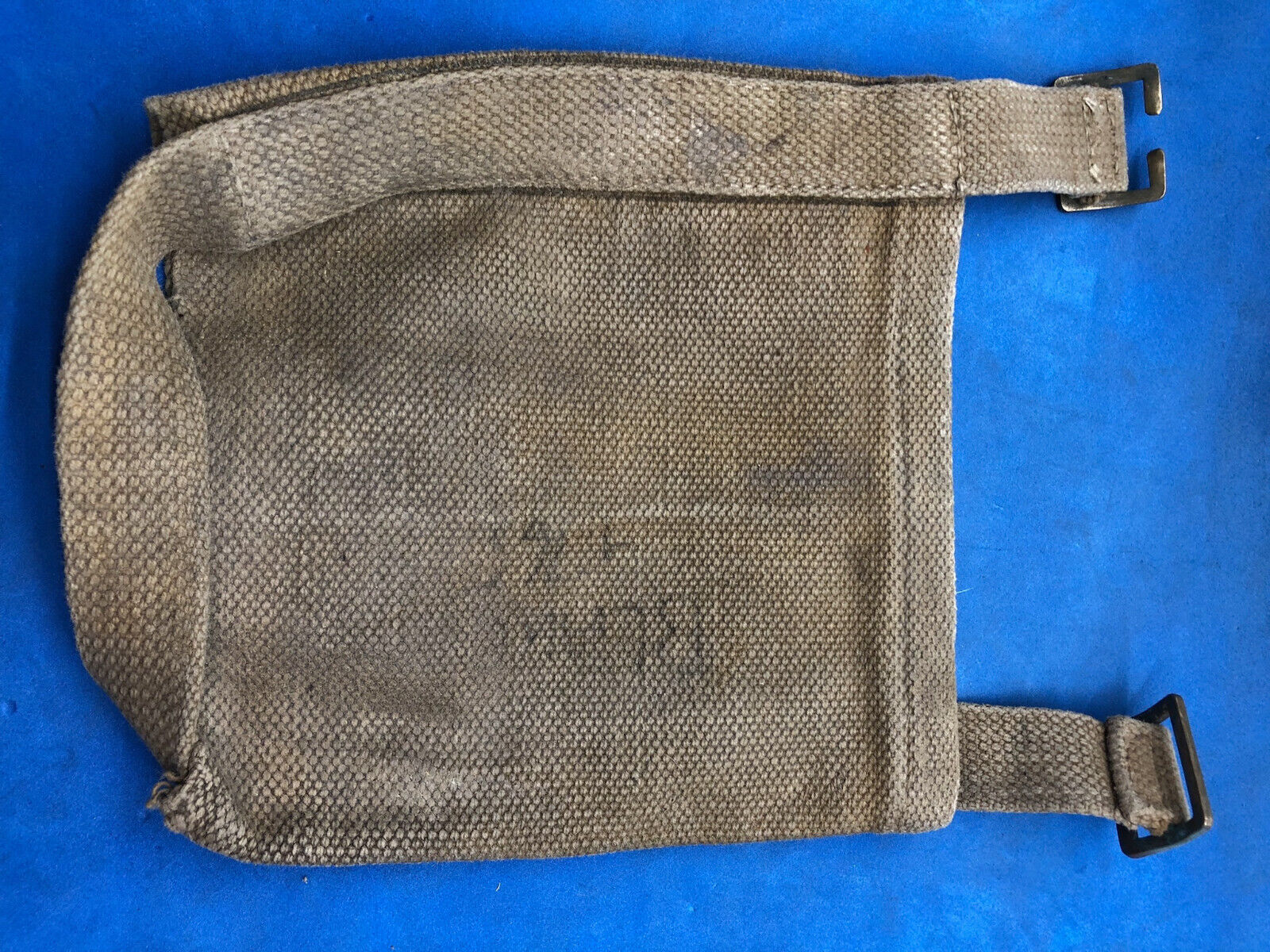 WW2 British Army 37 Pattern Webbing Water Bottle Carrier Harness - 1943 Dated - The Militaria Shop