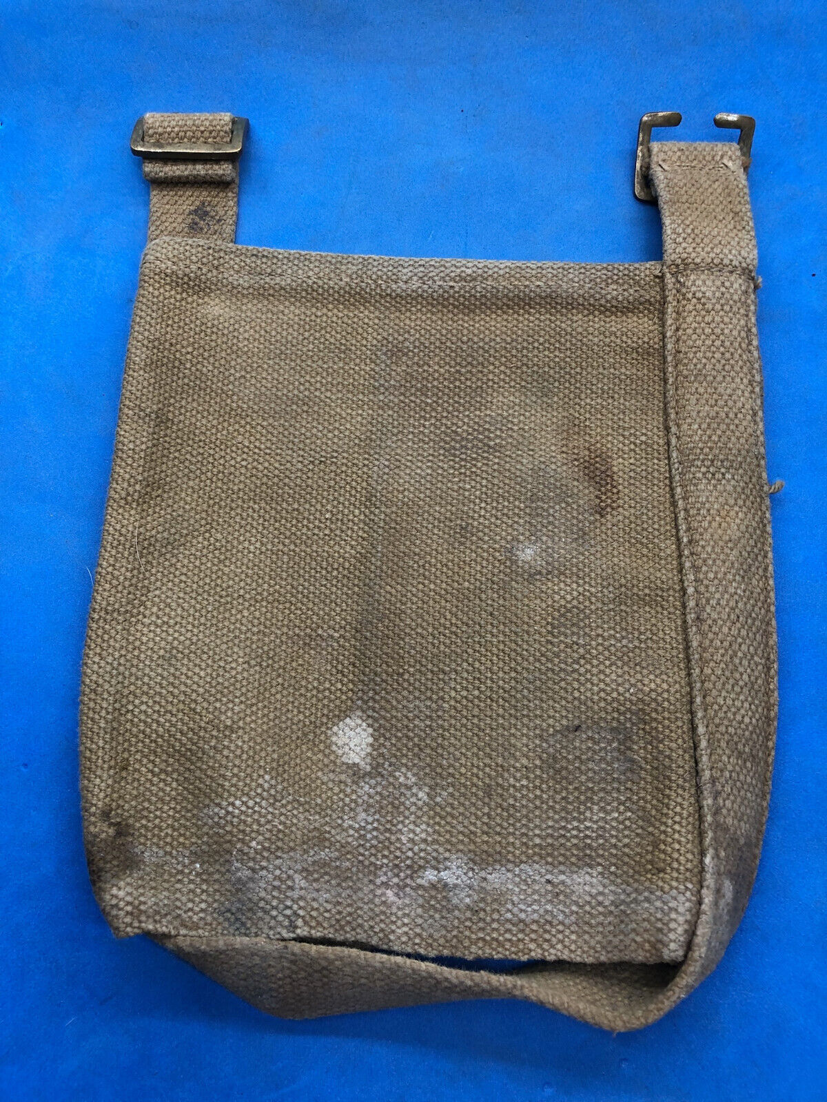 WW2 British Army 37 Pattern Webbing Water Bottle Carrier Harness - 1943 Dated - The Militaria Shop
