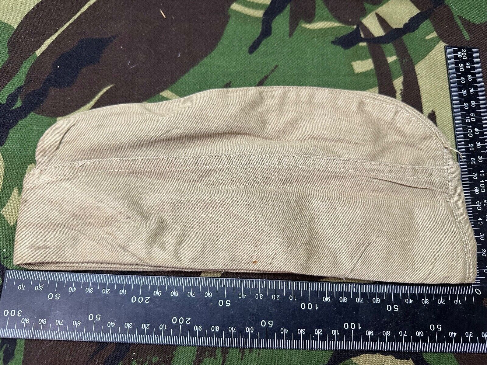 Original WW2 US Army Garrison Side Cap Hat - Old Stock - Combat Servicable - The Militaria Shop