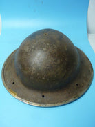 Original WW2 South African Army Mk2 Brodie Helmet - British Style Combat Helmet - The Militaria Shop