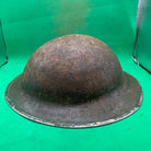 Original WW2 South African Army Mk2 Brodie Helmet - British Style Combat Helmet - The Militaria Shop