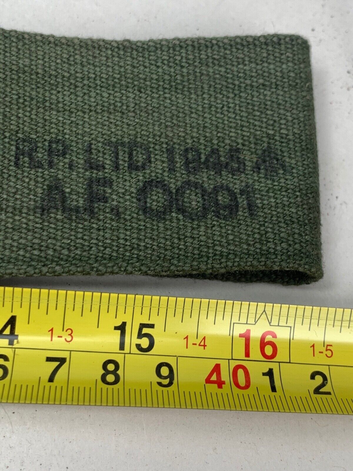 Original WW2 British Army 44 Pattern Shoulder Strap - 1945 Dated - The Militaria Shop