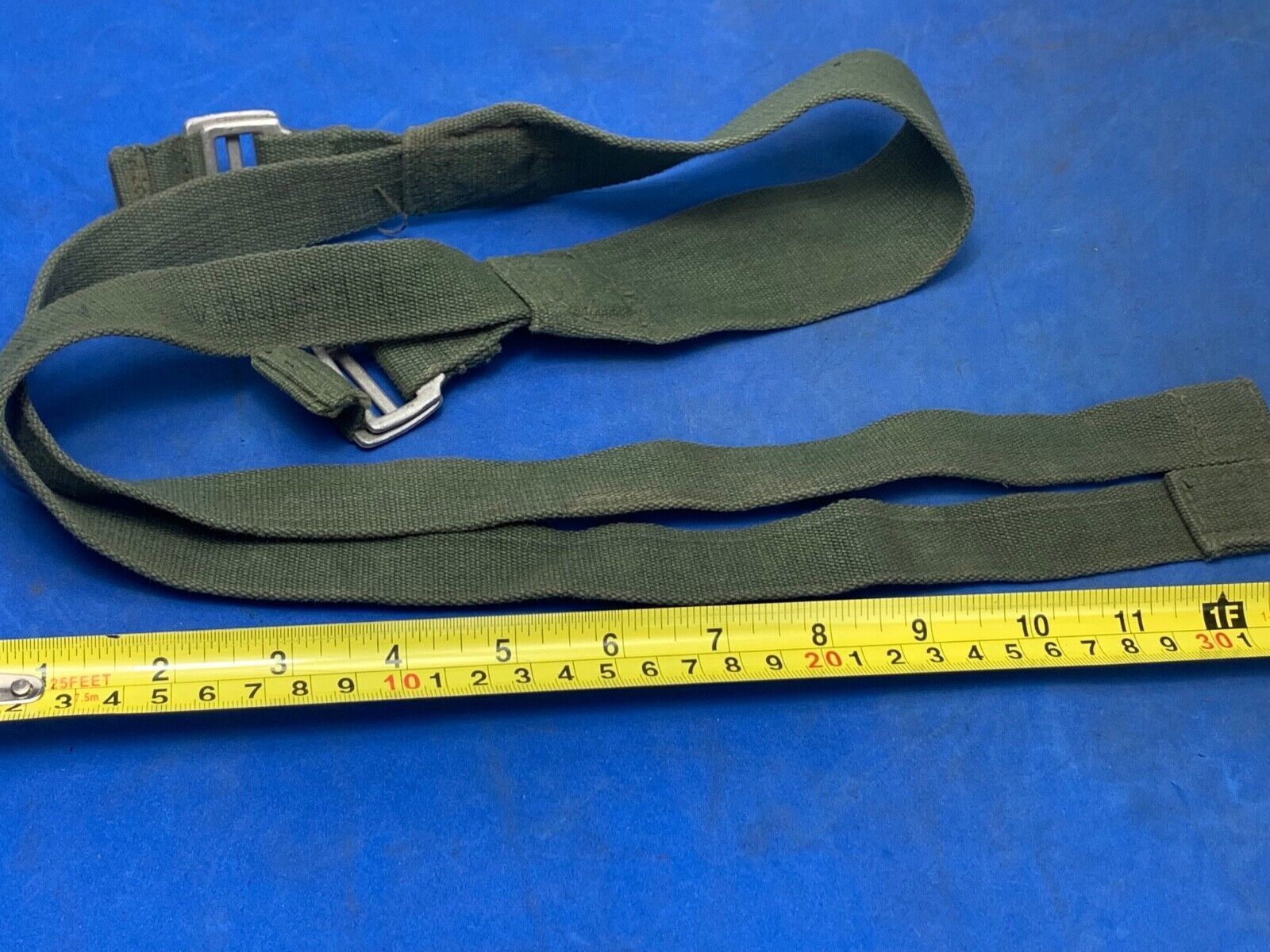 Original WW2 British Army 44 Pattern Shoulder Strap - 1945 Dated - The Militaria Shop