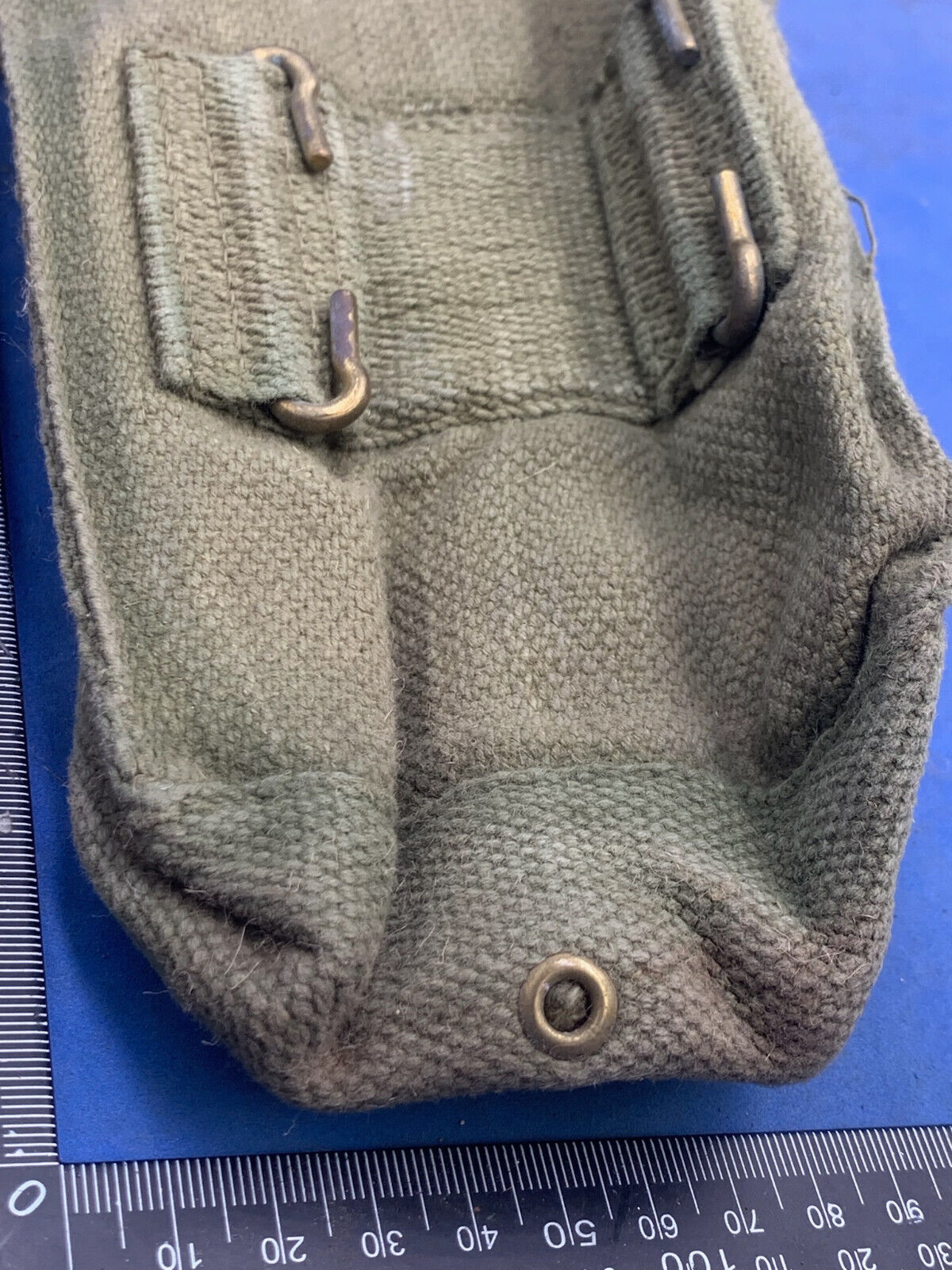 Original British Army 37 Pattern Webbing Bren Pouch WW2 Pattern - The Militaria Shop