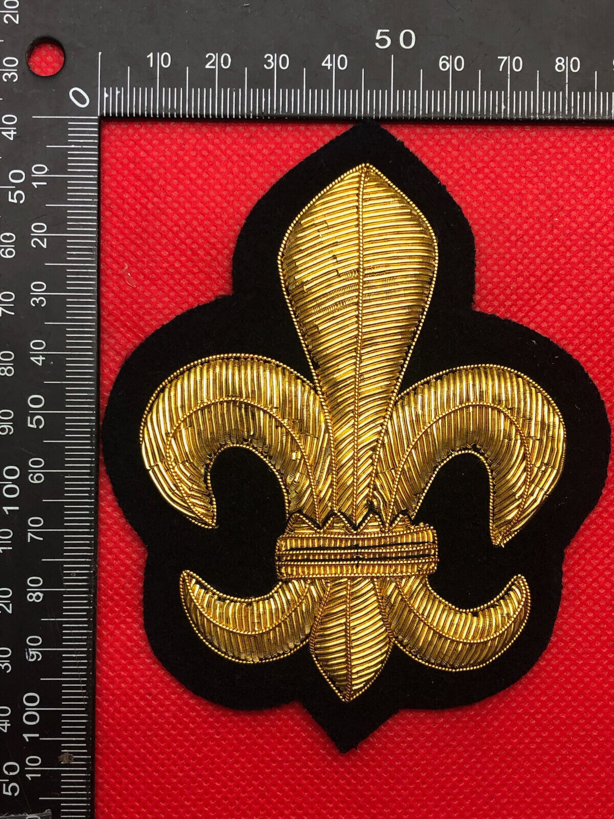 British Army Bullion Embroidered Blazer Badge - Manchester Regiment - The Militaria Shop
