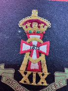 British Army Bullion Embroidered Blazer Badge - The Green Howards - King's - The Militaria Shop