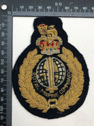 British Army Bullion Embroidered Blazer Badge - Royal Marine Commando - The Militaria Shop