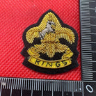 British Army Kings Liverpool / Manchester Cap / Beret / Blazer Badge - UK Made - The Militaria Shop