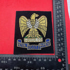 British Army Bullion Embroidered Blazer Badge - The Royal Scots Greys Regiment - The Militaria Shop