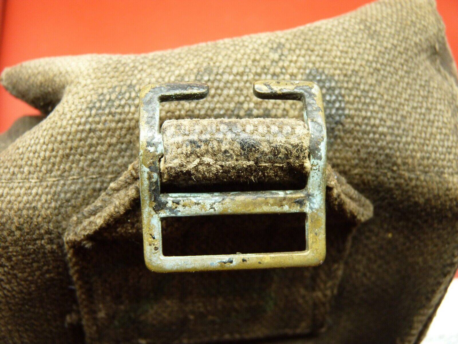 Original WW2 British Army 37 Pattern Bren Pouch - The Militaria Shop