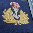 British Royal Navy Bullion Cap / Beret / Blazer Badge - UK Made - The Militaria Shop