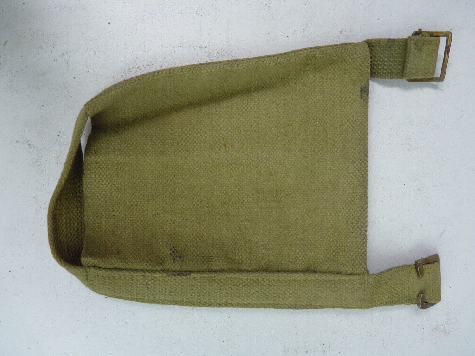 Original WW2 British Army Soldiers Water Bottle Carrier Harness - Dated 1943 - The Militaria Shop