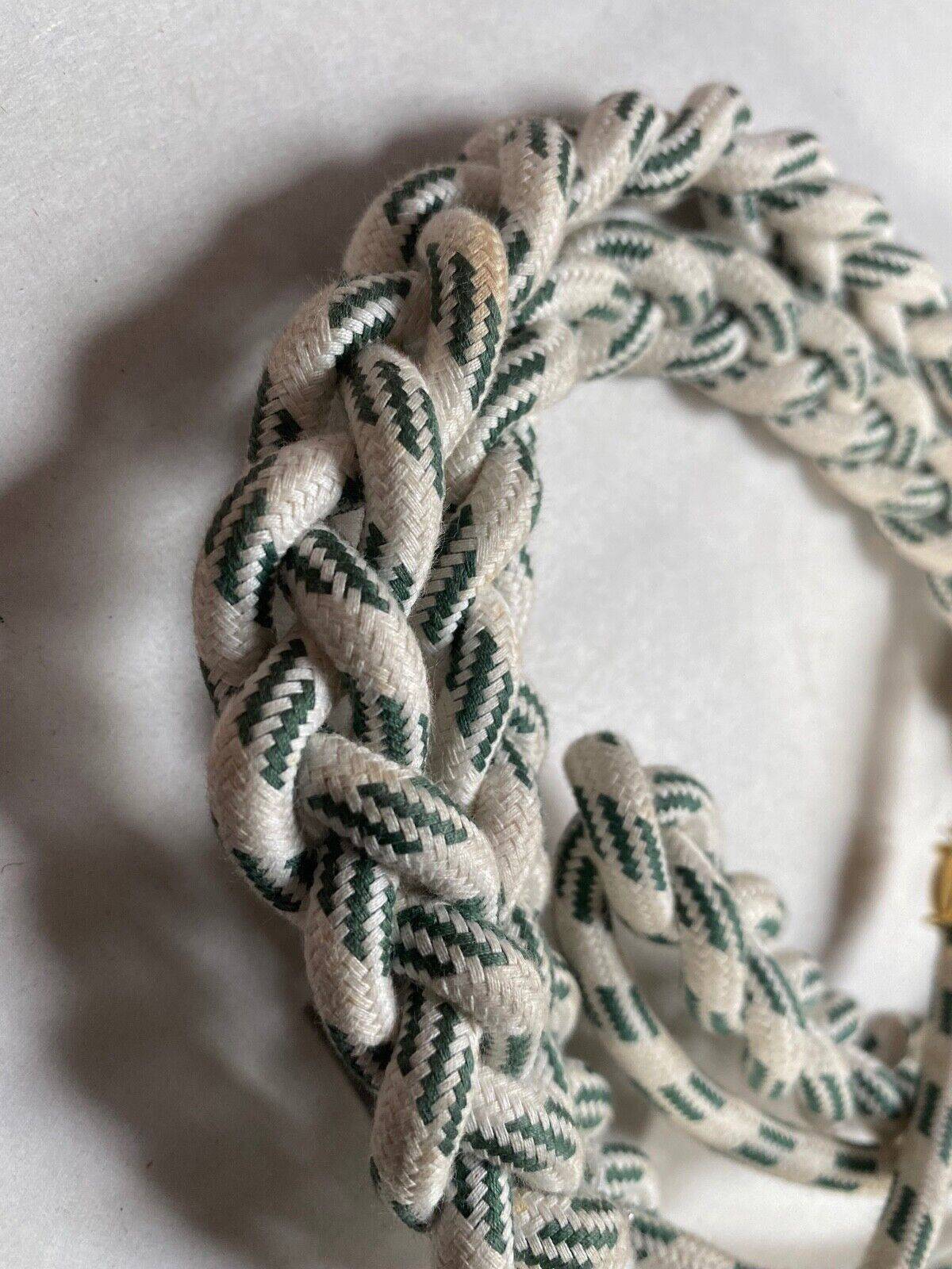 Original British / US / French Army Dress Uniform Lanyard. Lovely quality. - The Militaria Shop