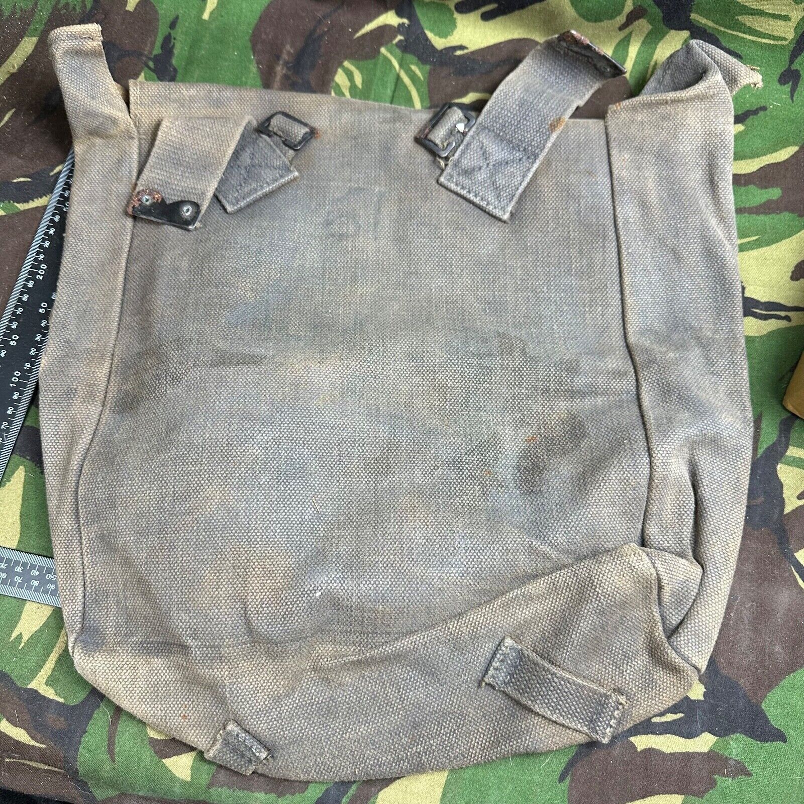 British Army / RAF 37 Pattern Large Pack - WW2 Pattern -Used Condition Original - The Militaria Shop