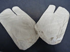 Original WW2 British Army Gunners Winter White Gloves - The Militaria Shop