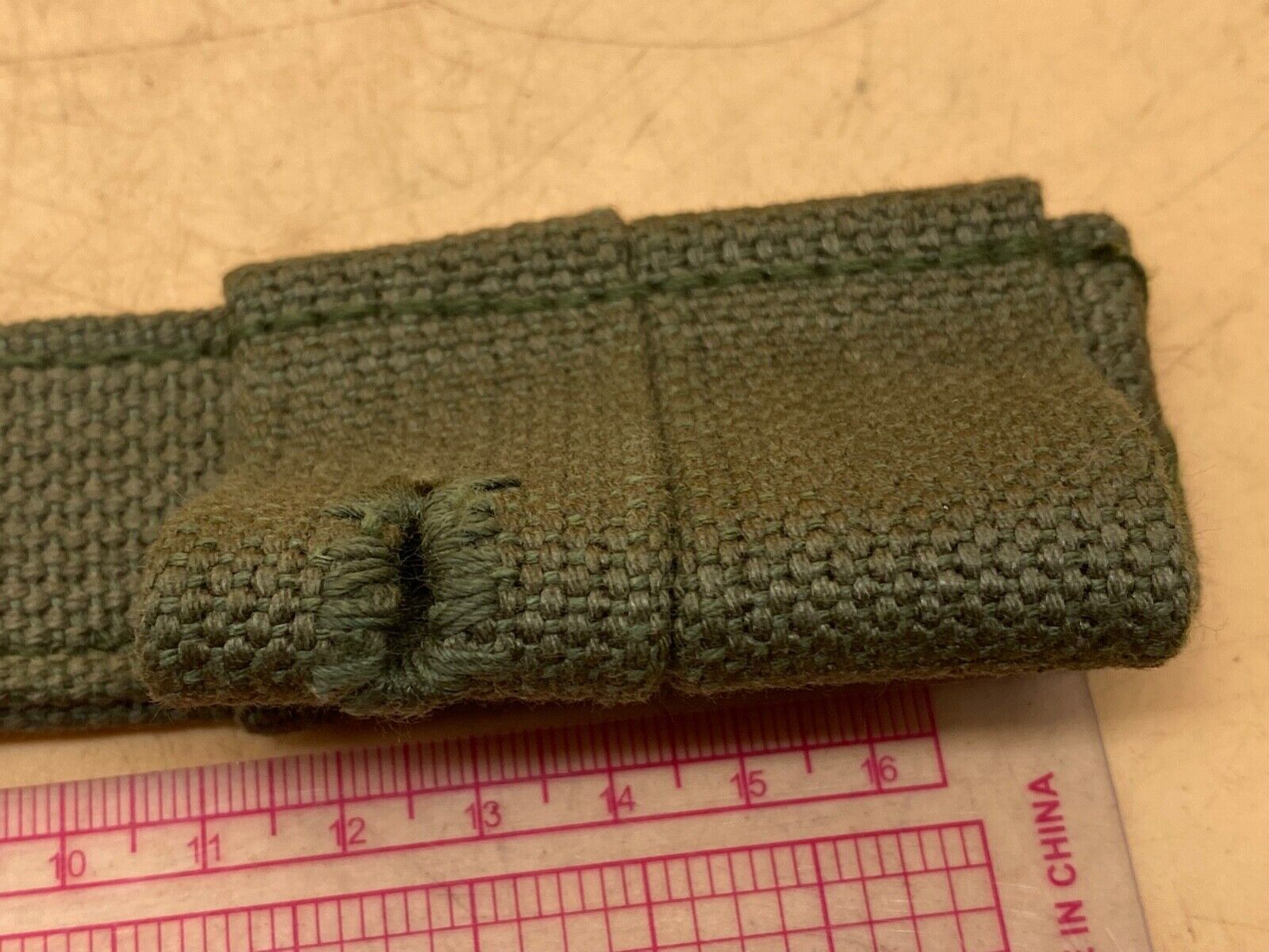 WW2 British Army 44 Pattern Webbing No 4 Frog. 1 x Mint Unissued Condition. - The Militaria Shop