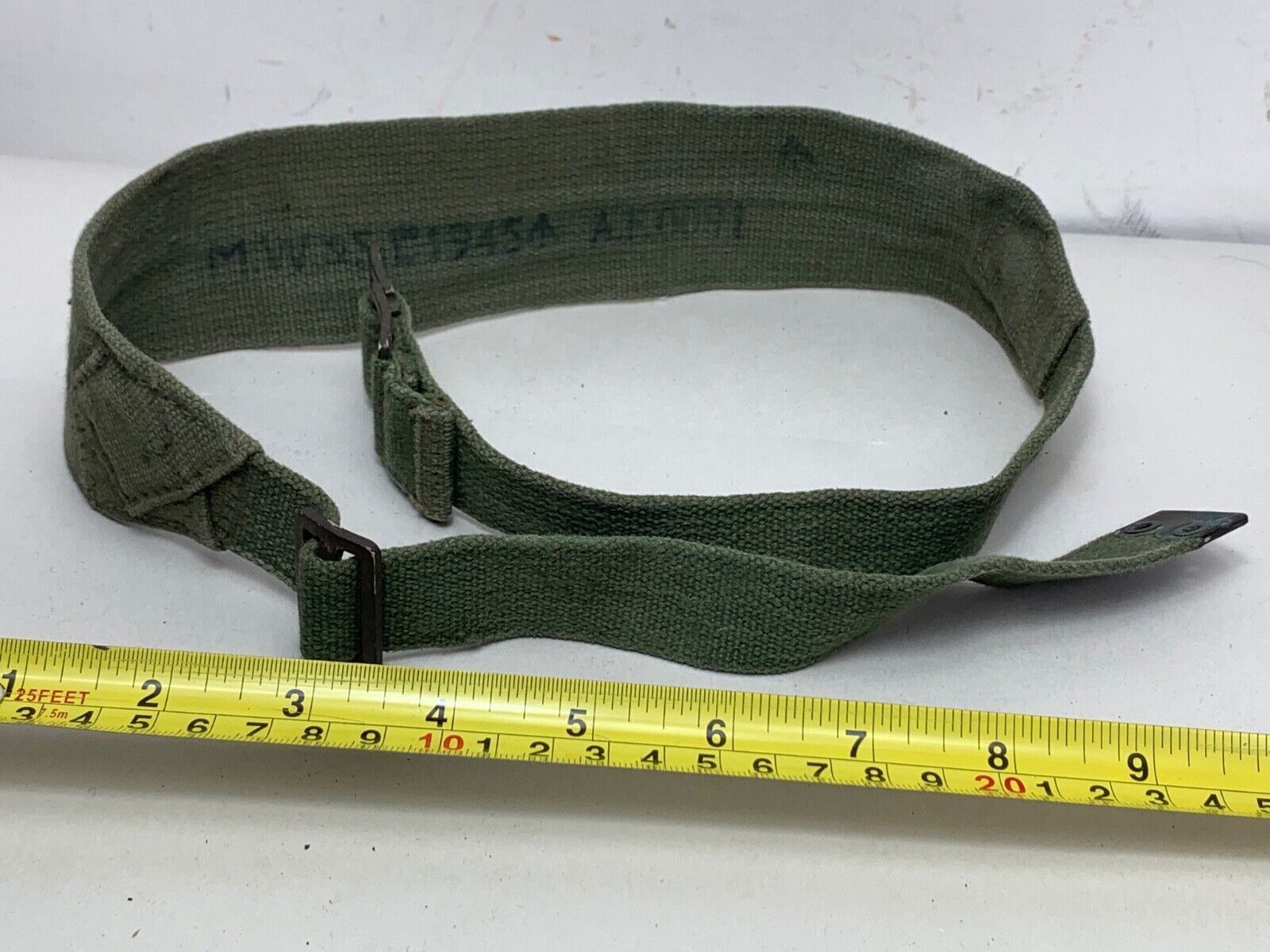 Original WW2 British Army 44 Pattern Shoulder Strap - 1945 Dated - The Militaria Shop