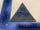 An original US 50th Armoured Division Patch/Badge. Brand New Unissued Condition. - The Militaria Shop