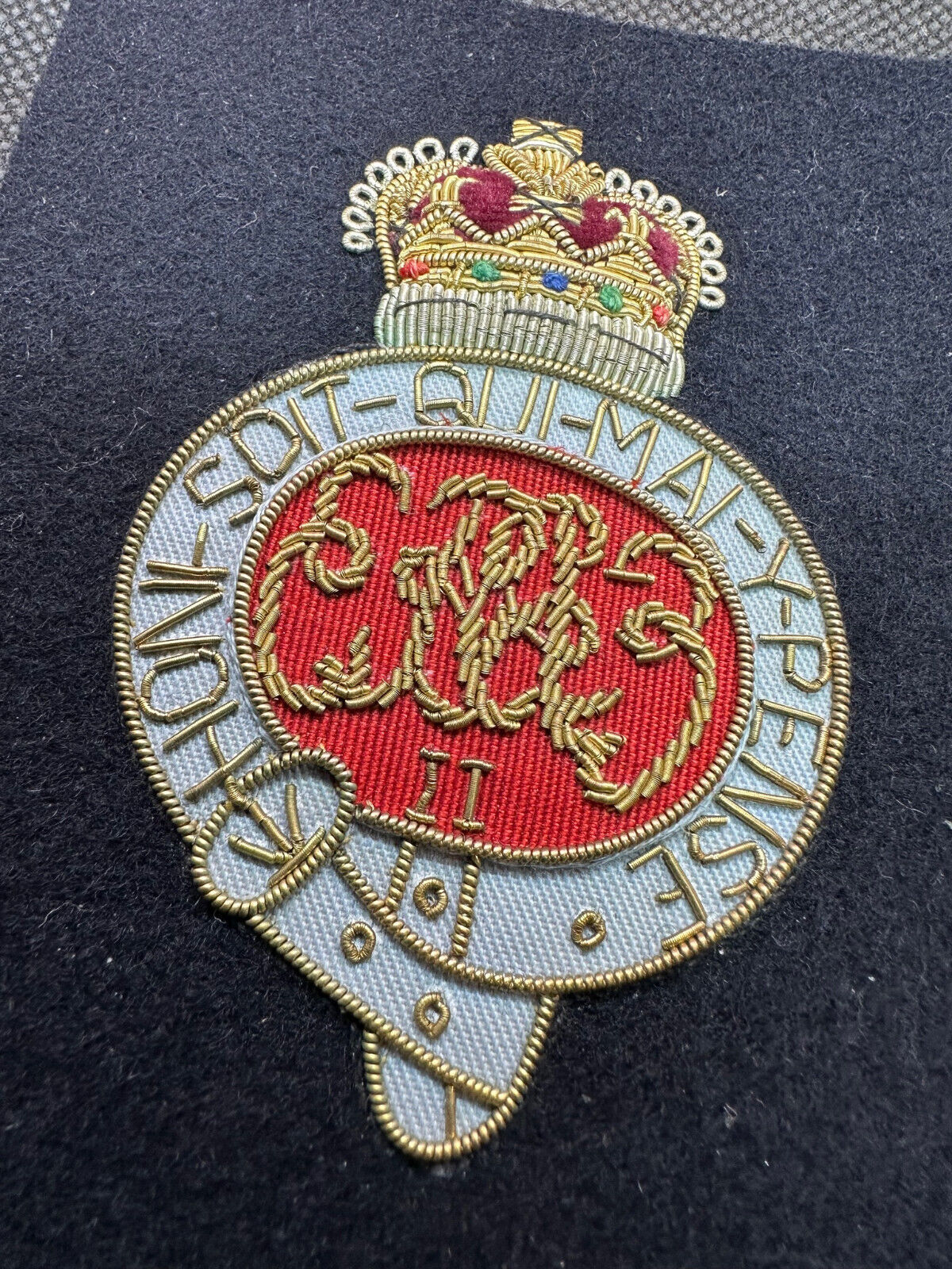 British Army Bullion Embroidered Blazer Badge - Grenadier Guards - The Militaria Shop