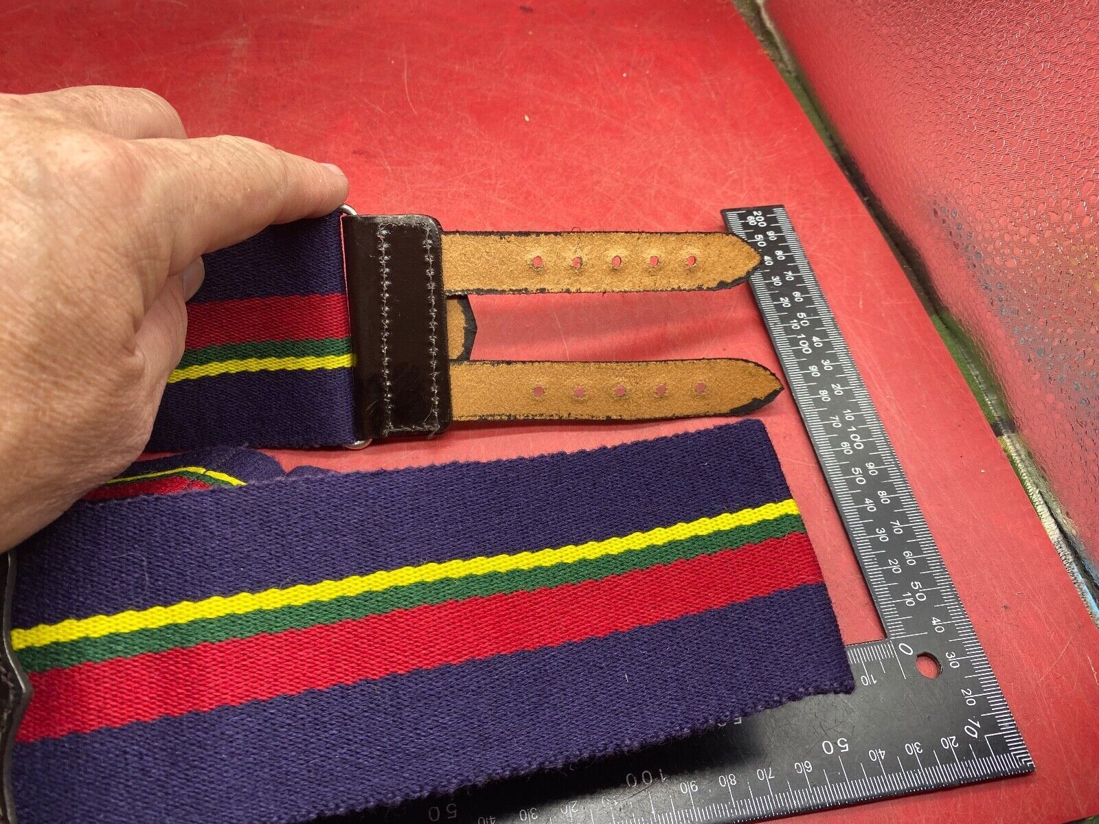 Genuine British Army Royal Marines Regimental Stable Belt NEW. Size 2. - The Militaria Shop