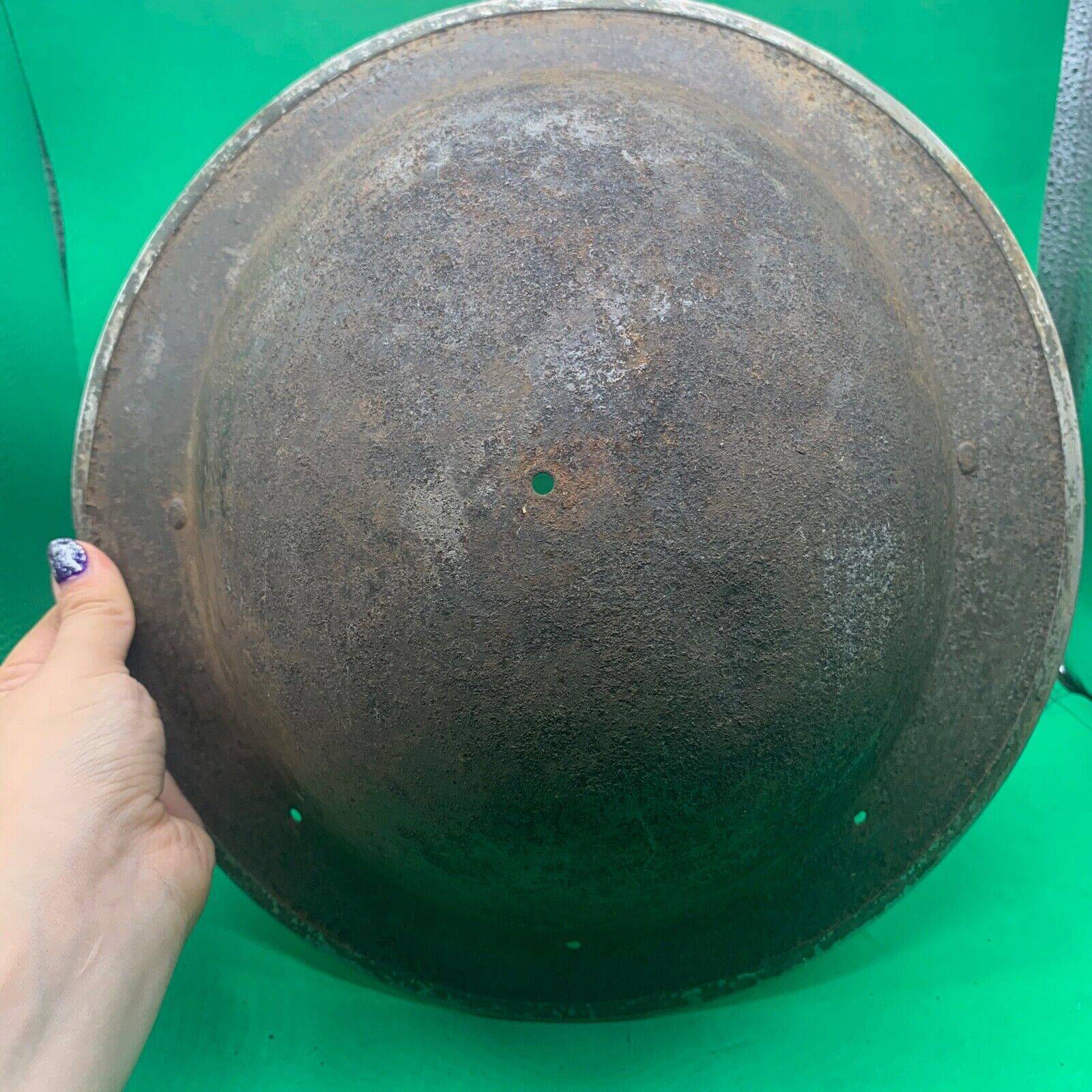 Original WW2 South African Army Mk2 Brodie Helmet - British Style Combat Helmet - The Militaria Shop