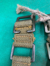 Load image into Gallery viewer, Original WW2 British Army 37 Pattern Brace Adaptors Pair - 1941 Dated - The Militaria Shop
