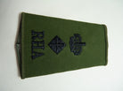 RHA Horse Artillery OD Rank Slides / Epaulette Pair Genuine British Army - NEW - The Militaria Shop