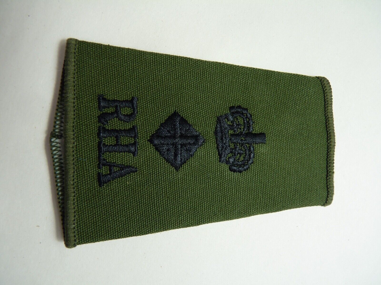 RHA Horse Artillery OD Rank Slides / Epaulette Pair Genuine British Army - NEW - The Militaria Shop