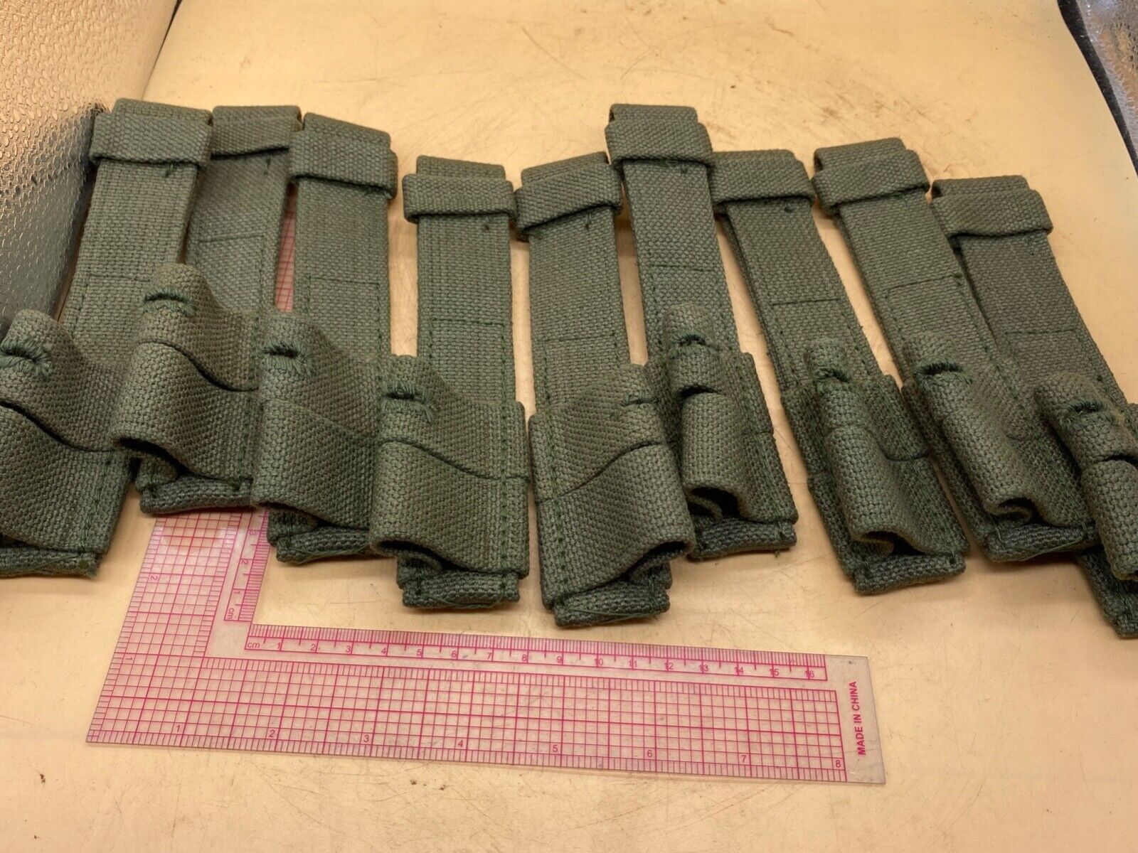 WW2 British Army 44 Pattern Webbing No 4 Frog. 1 x Mint Unissued Condition. - The Militaria Shop