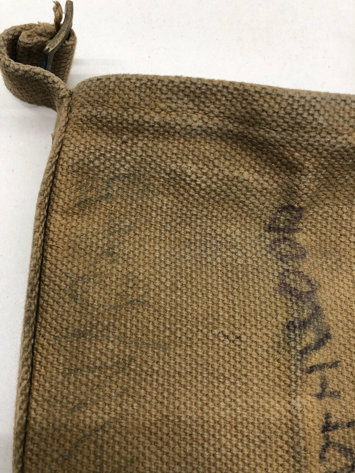 WW2 British Army 37 Pattern Webbing Water Bottle Carrier Harness - 1943 Dated - The Militaria Shop