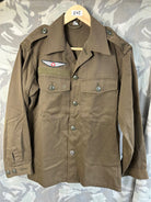 Genuine Austrian Army Cold War Era Pilots Combat Shirt & Insignia- 88-92cm C - The Militaria Shop