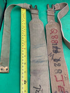 Original WW2 Pattern British Army L Straps Pair - 37 Pattern Webbing Haversack - The Militaria Shop