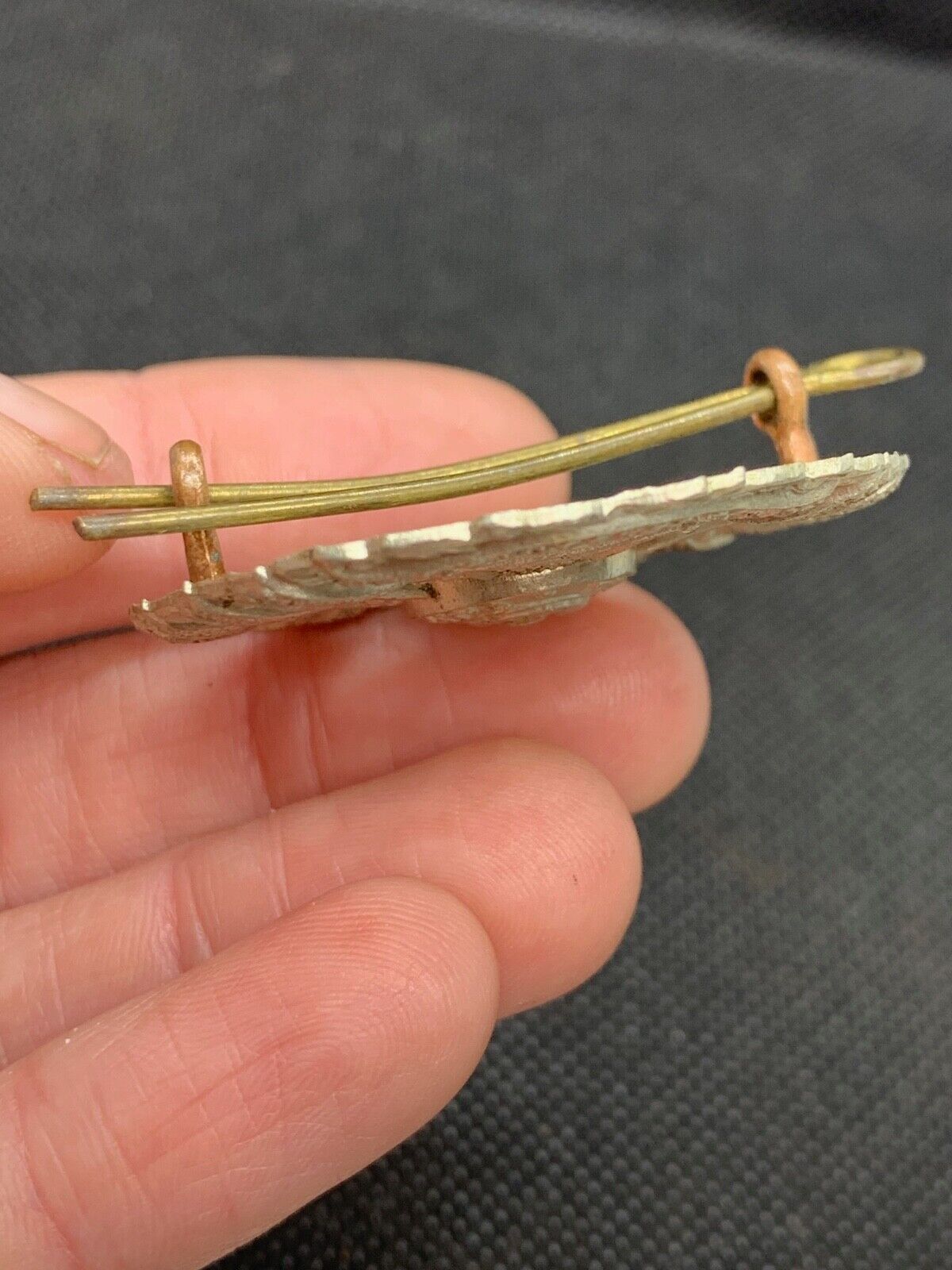 Original WW2 British Army Prince Consorts Own Brass Cap Badge - The Militaria Shop