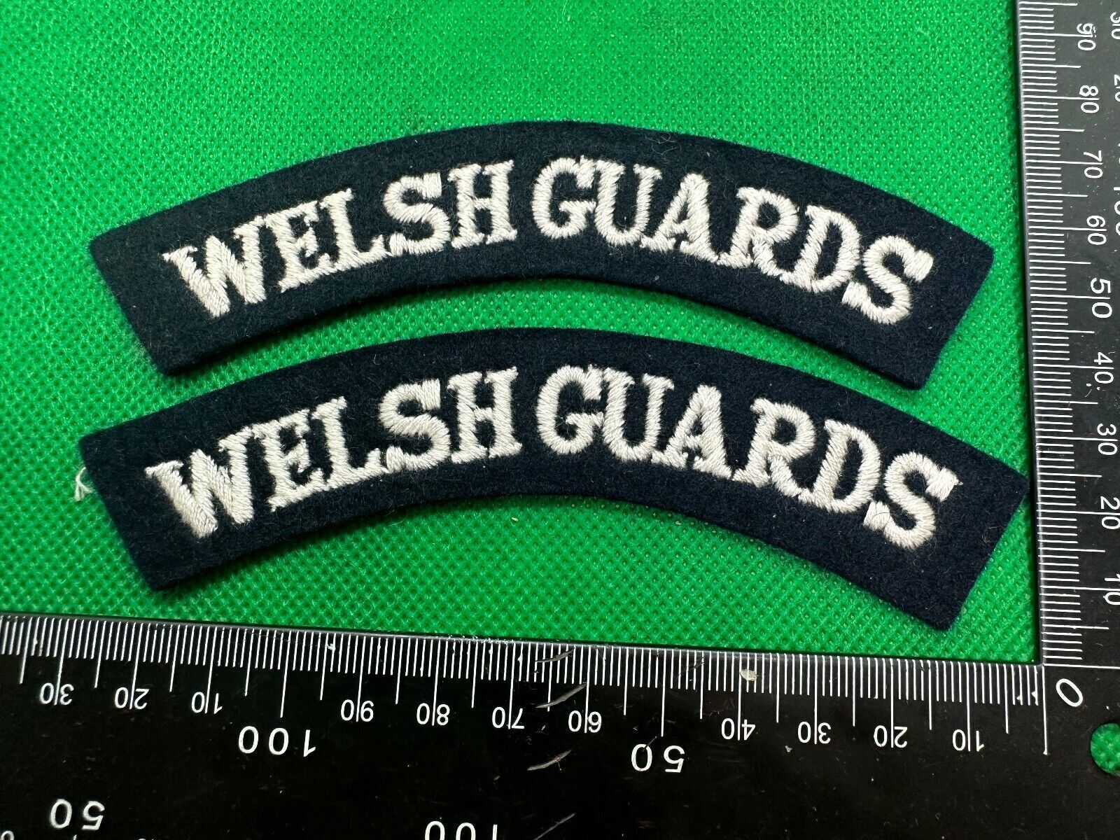 Welsh Guards British Army Shoulder Titles Pair - WW2 Onwards Pattern - The Militaria Shop