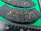 Original WW2 British Home Front Civil Defence Exeter Shoulder Titles - The Militaria Shop