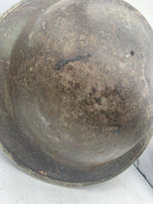 Original WW2 South African Army Mk2 Brodie Helmet - British Style Combat Helmet - The Militaria Shop