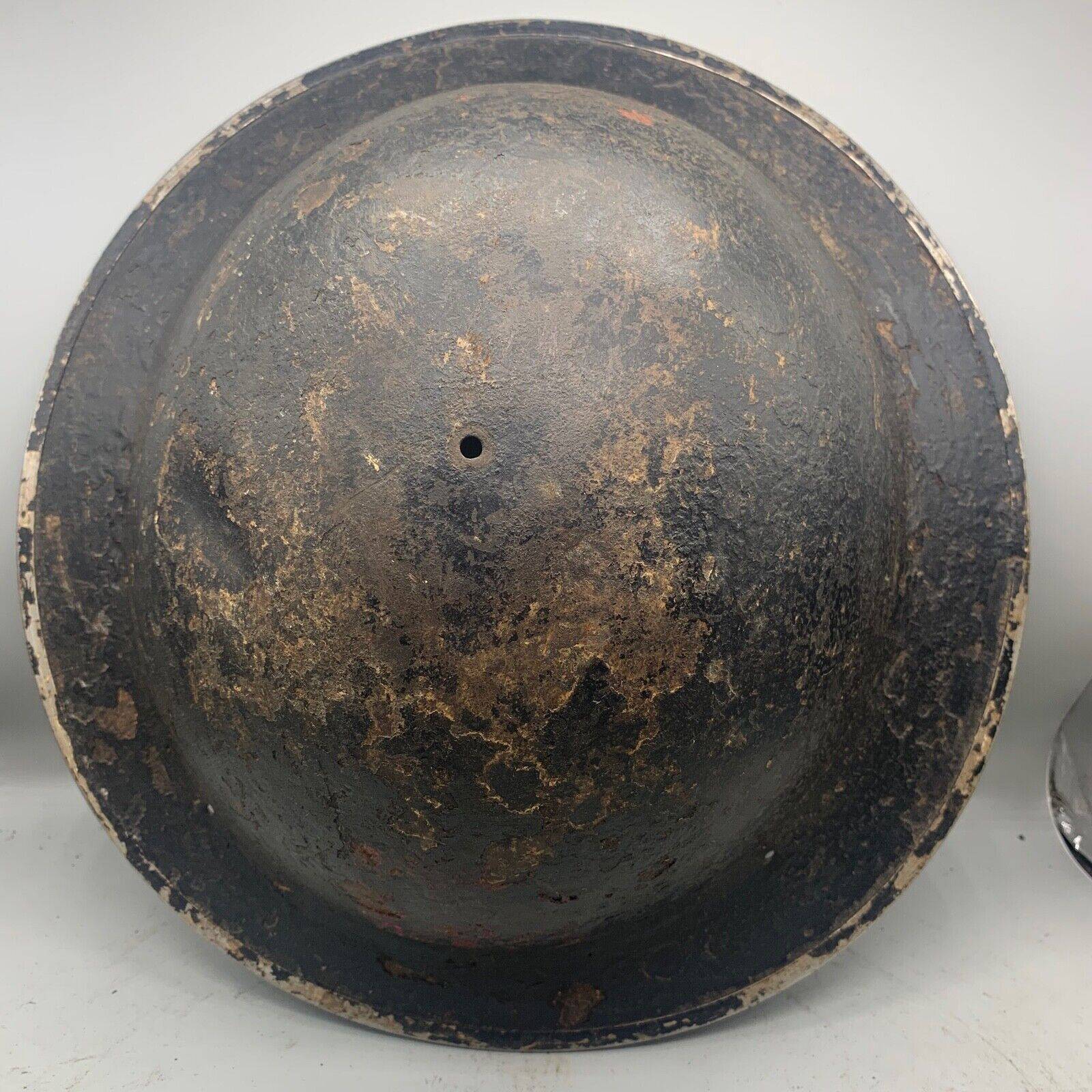 Original WW2 South African Army Mk2 Brodie Helmet - British Style Combat Helmet - The Militaria Shop